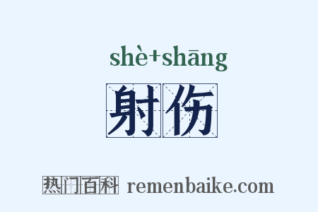 射伤是什么意思的图片
